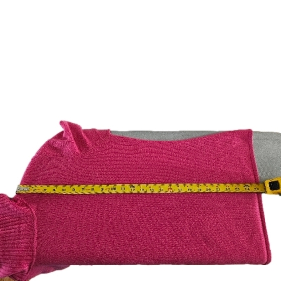 Cashmere Cowl-neck Sweater Beutler Swiss Design XL Pink - Picture 5 of 9